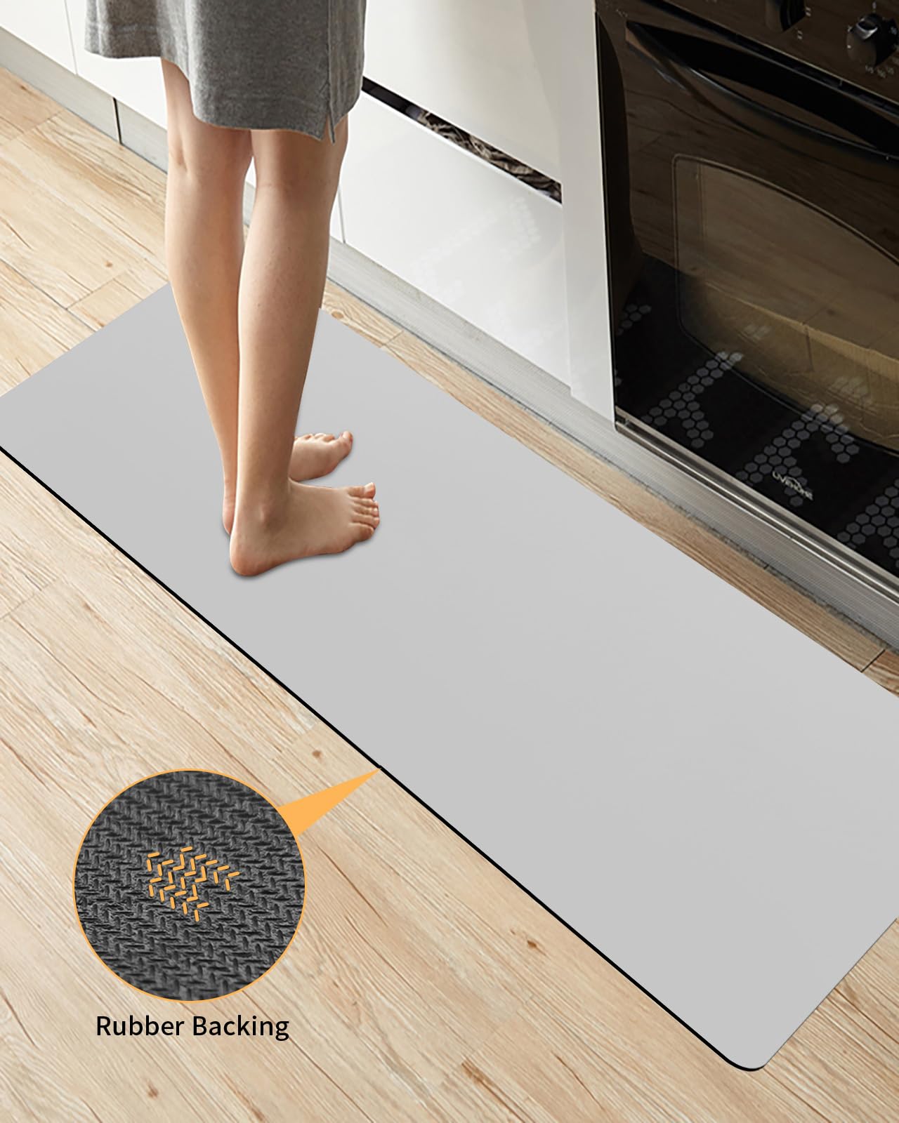 EZON-CH Kitchen Runner Rugs Set of 2, St. Patrick's Day